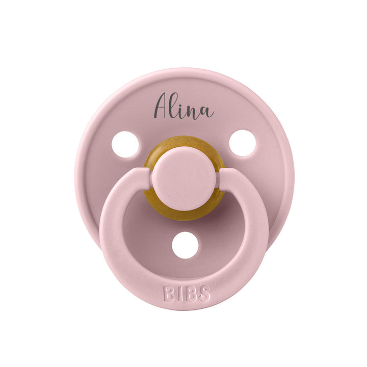 BIBS Colour Natural Rubber Latex Pacifiers (Size 1 & 2) | Personalised - Personalisable Baby Products Sold and Personalised by JustBørn