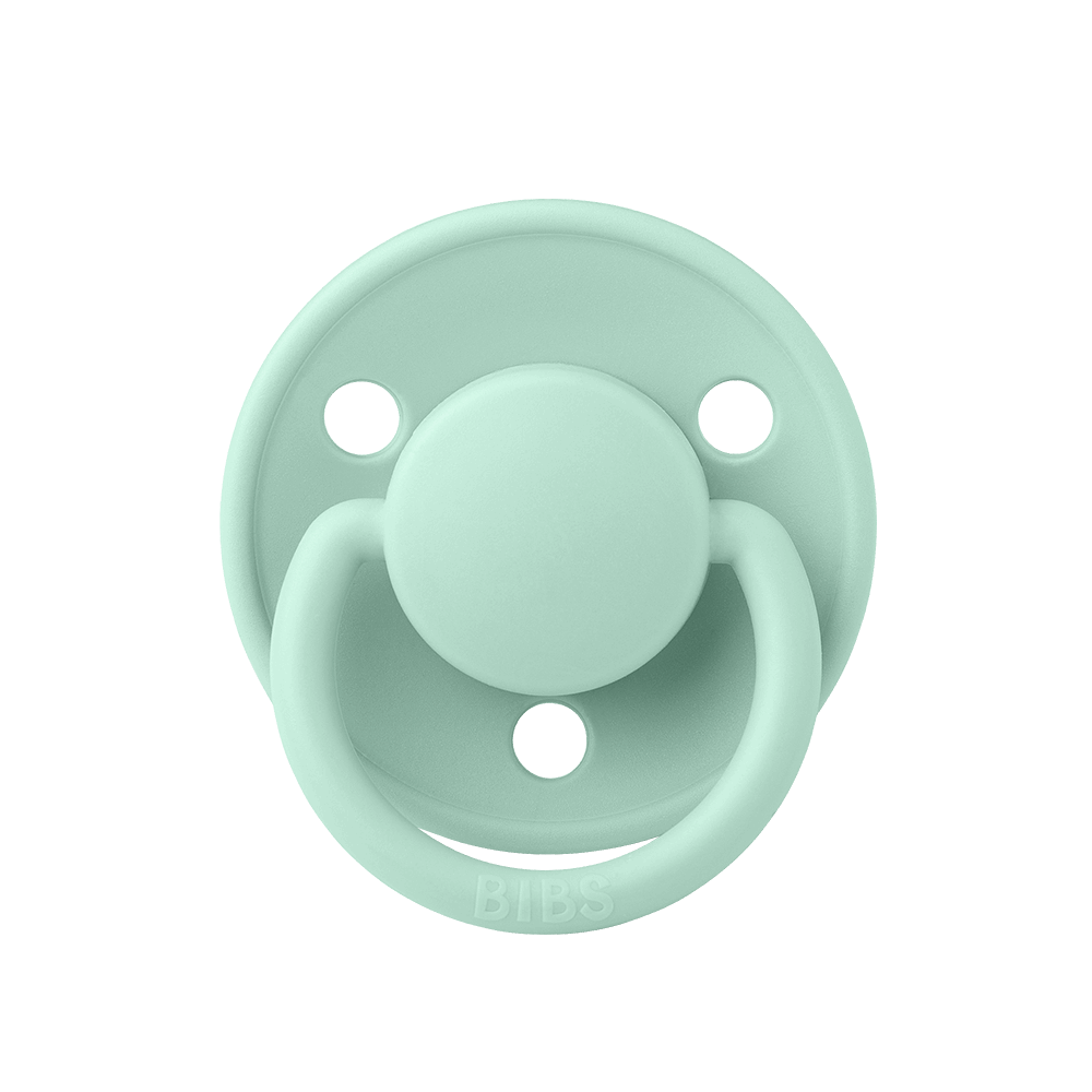 BIBS De Lux Natural Rubber Latex Pacifiers Nordic Mint - Personalisable Baby Products Sold and Personalised by JustBørn