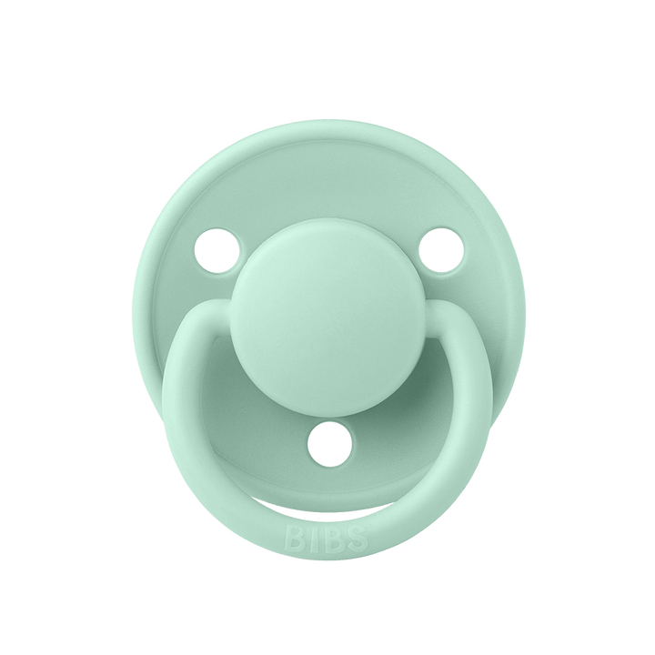 BIBS De Lux Natural Rubber Latex Pacifiers Nordic Mint - Personalisable Baby Products Sold and Personalised by JustBørn