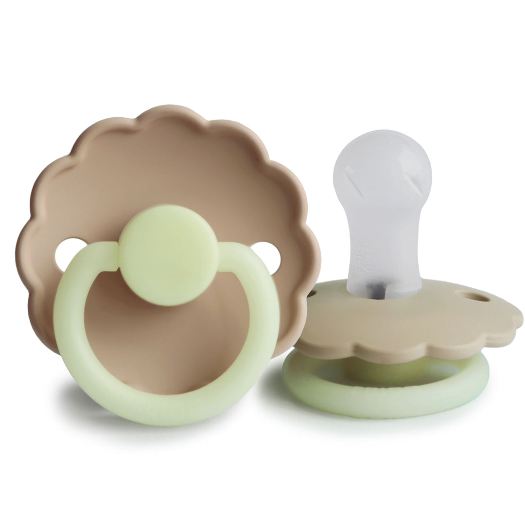 FRIGG Daisy Silicone Pacifiers | Personalised - Personalisable Baby Products Sold and Personalised by JustBørn