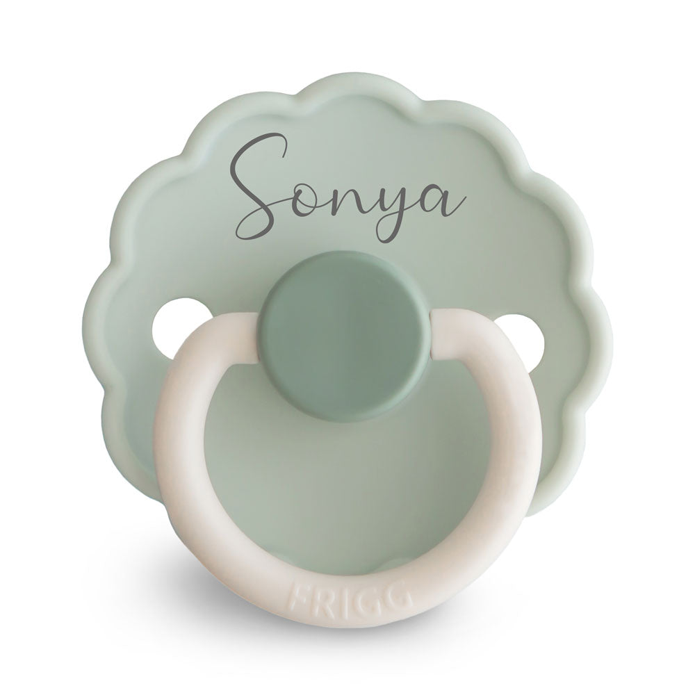 FRIGG Daisy Silicone Pacifiers | Personalised Little Darling - Personalisable Baby Products Sold and Personalised by JustBørn