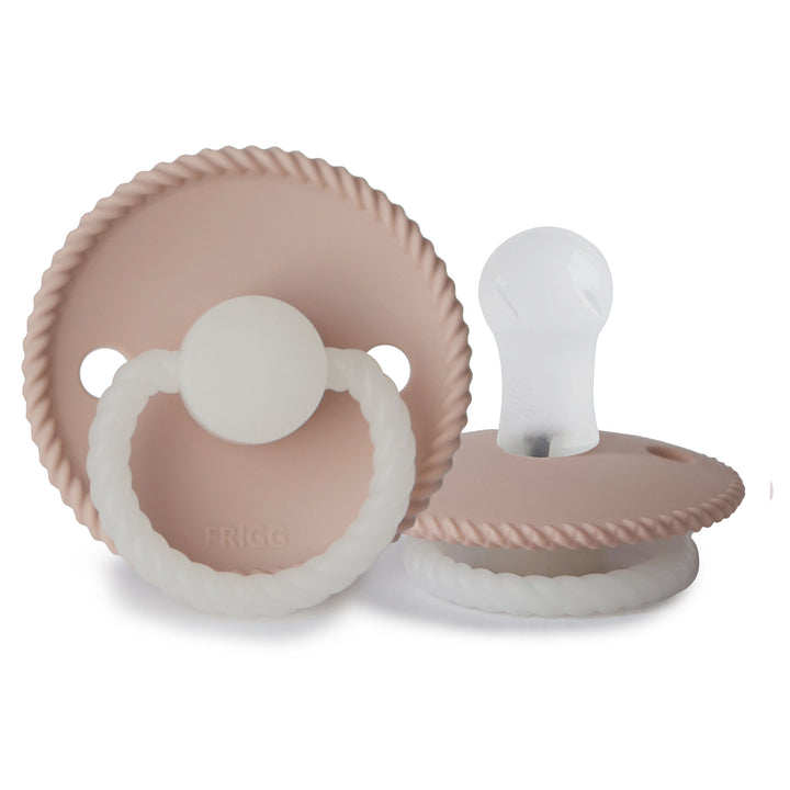 FRIGG Rope Silicone Pacifiers | Personalised - Personalisable Baby Products Sold and Personalised by JustBørn