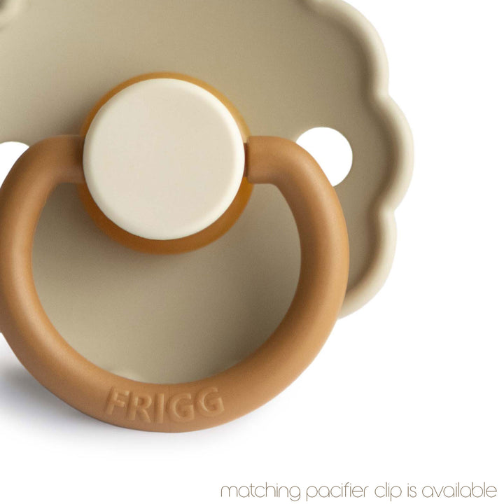 FRIGG Daisy Natural Rubber Latex Pacifier | Personalised - Personalisable Baby Products Sold and Personalised by JustBørn