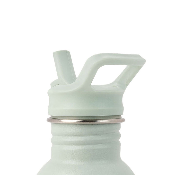 JBØRN Water Bottle Lid Replacement with straw Seafoam - Personalisable Baby Products Sold and Personalised by JustBørn